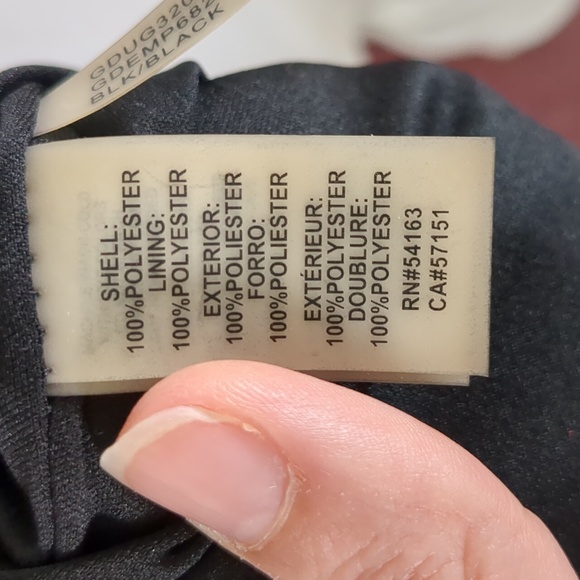 Guess Women's Little Black Dress W/ Gold Button Detail Size Small - Picture 9 of 12